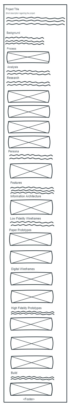 folio low fidelity prototype